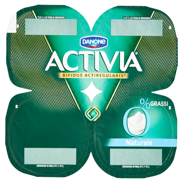 Image of Activia 0% Grassi Naturale 4 x 125 g 1214067