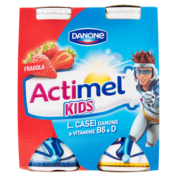 Image of Danone Actimel Kids Fragola 4 x 100 g 1478738