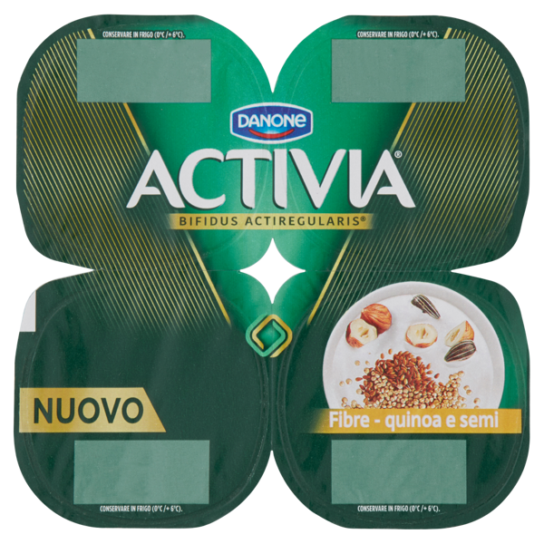Image of Activia Fibre - quinoa e semi 4 x 125 g 1614007