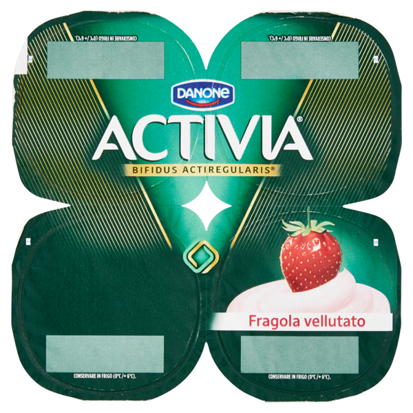 Image of Activia Fragola vellutato 4 x 125 g 1607121