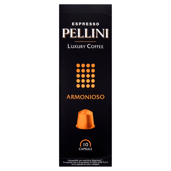 Image of Pellini Luxury coffee armonioso 10 capsule 50 g 1505793