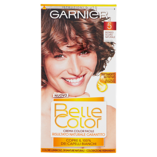 Image of Garnier Belle Color Crema Color Facile 5 Biondo Scuro Naturale 6596