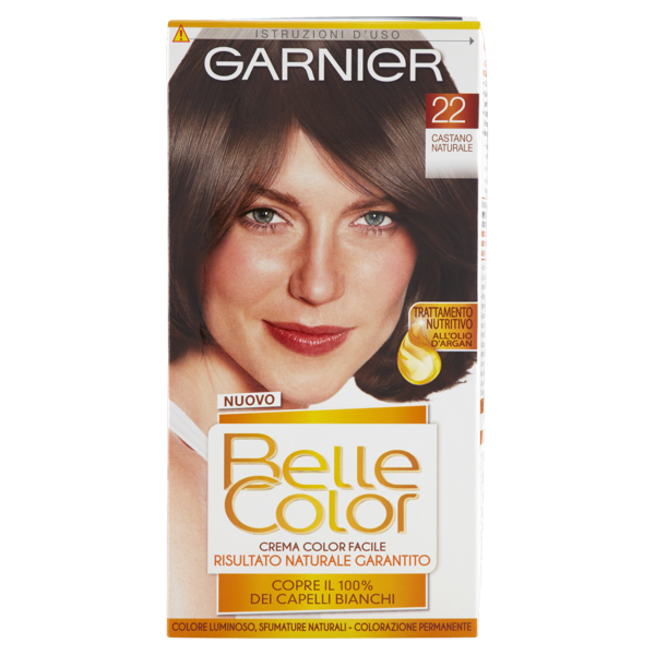 Image of Garnier Belle Color Crema Color Facile 22 Castano Naturale 6594