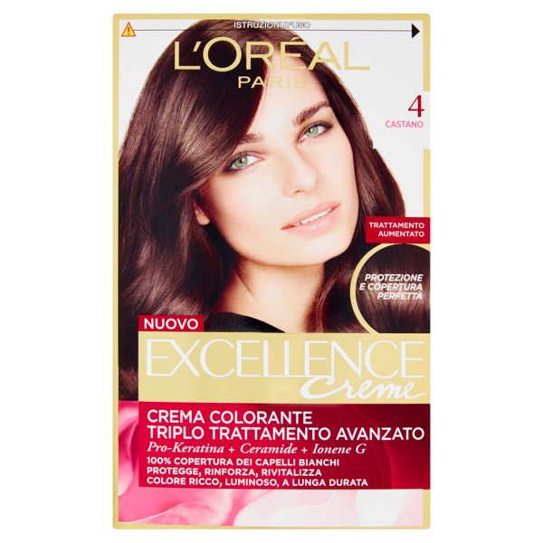 Image of L'Oréal Paris Excellence Creme Crema Colorante 4 Castano 6636