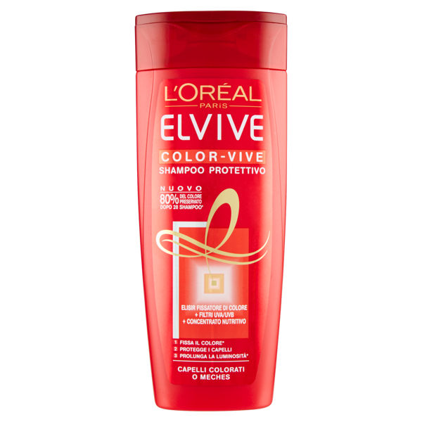 Image of Elvive Color-vive Shampoo protettivo capelli colorati o meches 250 ml 6468