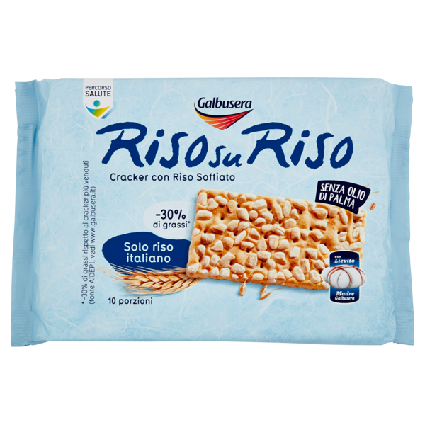 Image of Galbusera RisosuRiso Cracker con Riso Soffiato 380 g 1135770