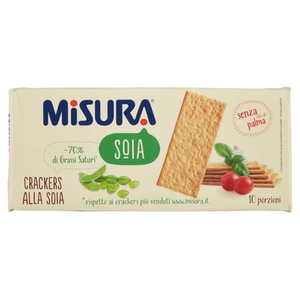 Image of Misura Soia Crackers alla soia 400g 1543154