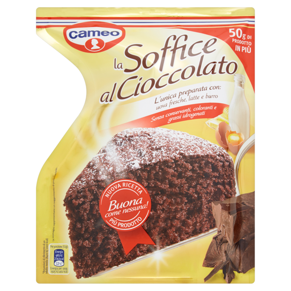 Image of cameo la Soffice al Cioccolato 650 g 1474764