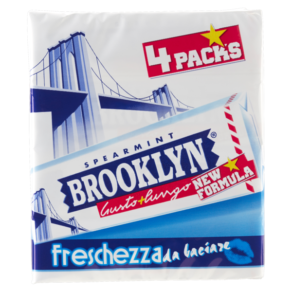 Image of Brooklyn Chewing gum spearmint 100 g 807211