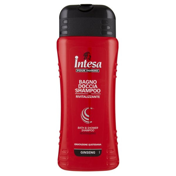 Image of Intesa Pour Homme Bagno doccia shampoo rivitalizzante ginseng 500 ml 6224
