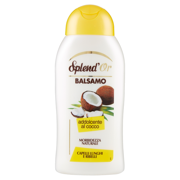 Image of Splend'Or Balsamo addolcente al cocco capelli lunghi e ribelli 300 ml 6531