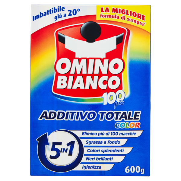 Image of Omino Bianco 100più Additivo Totale Color 600 g 1352759