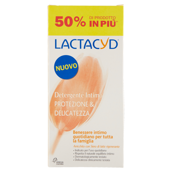 Image of Lactacyd Protezione & Delicatezza Detergente Intimo 300 ml 1492537