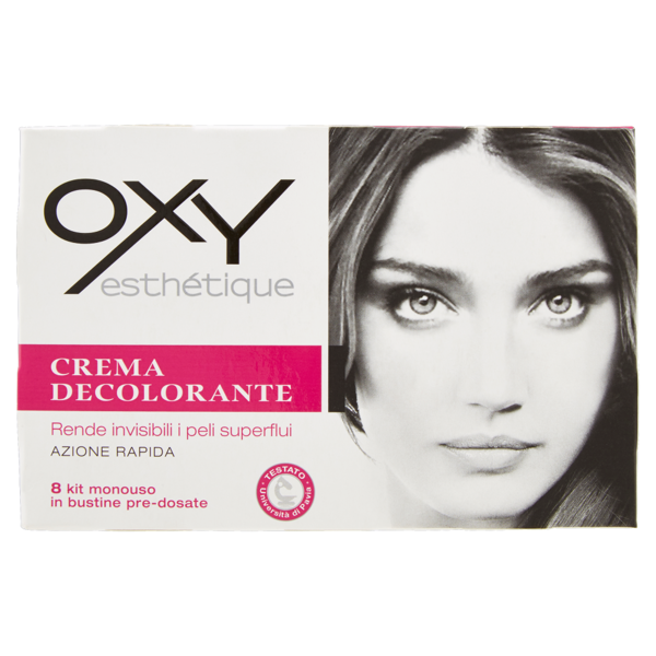 Image of Oxy esthétique Crema Decolorante 8 kit monouso in bustine pre-dosate 75 ml 1289668