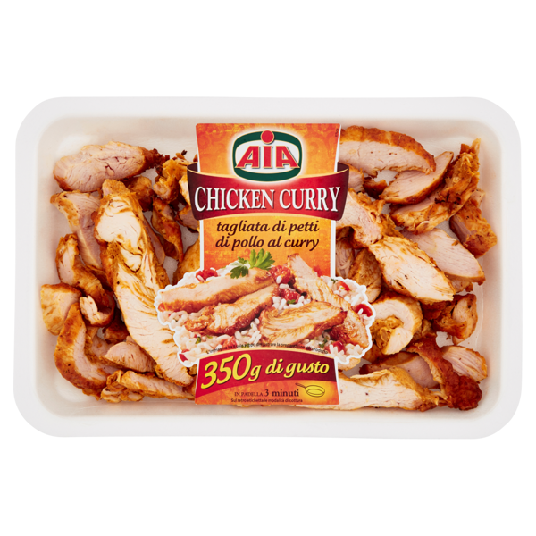 Image of Aia Chicken curry tagliata di petti di pollo al curry 350 g 1547256