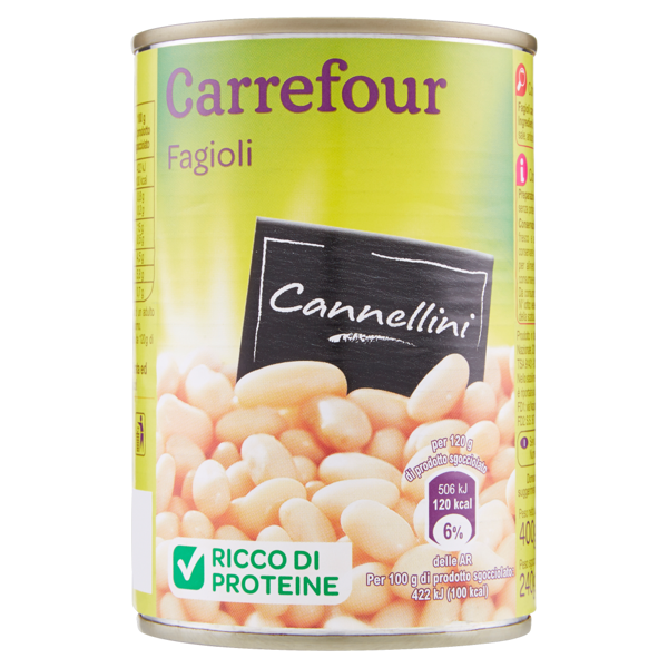 Image of Carrefour Fagioli Cannellini 400 g 1472960