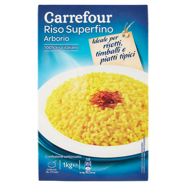 Image of Carrefour Riso Superfino Arborio 1 kg 793238