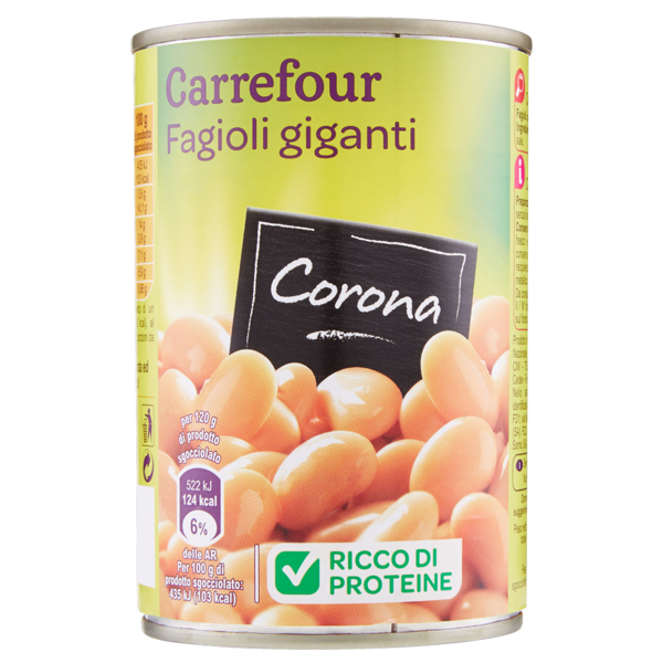 Image of Carrefour Fagioli giganti Corona 400 g 1102283