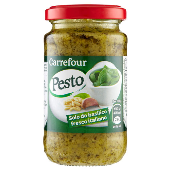 Image of Carrefour Pesto al basilico 190 g 822634