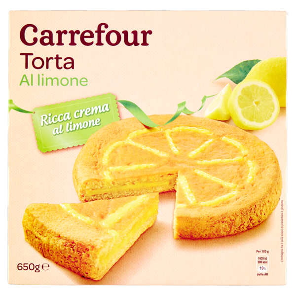 Image of Carrefour Torta al limone 650 g 979426
