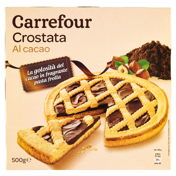 Image of Carrefour Crostata al cacao 500 g 979493