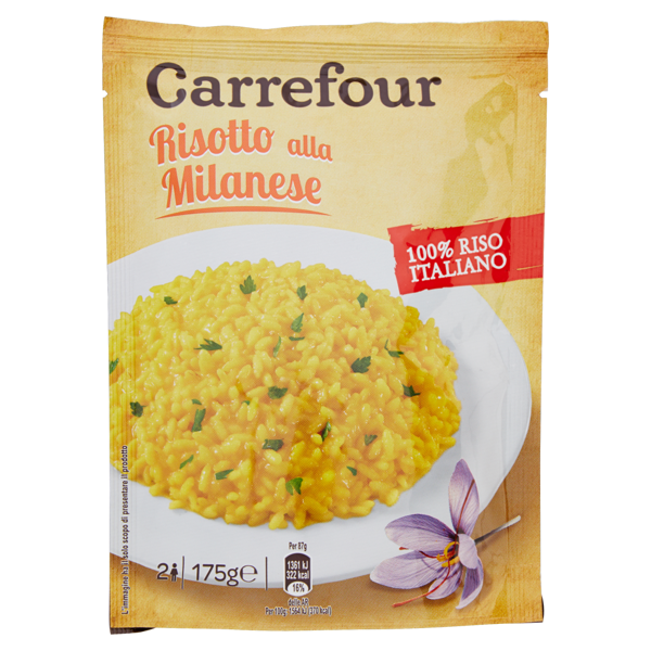 Image of Carrefour Risotto alla Milanese 175 g 880051