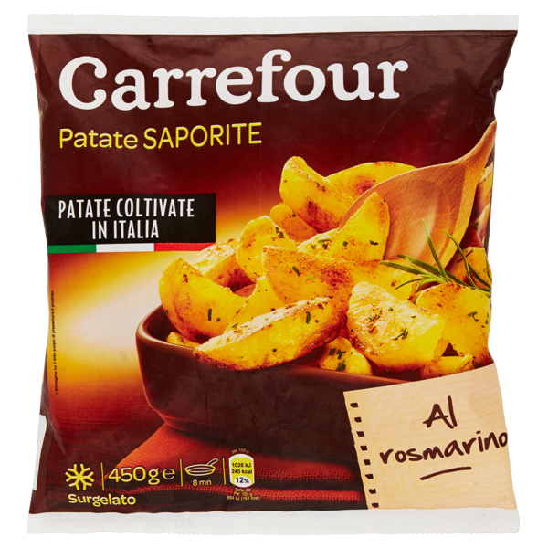 Image of Carrefour Patate Saporite al rosmarino Surgelato 450 g 883188