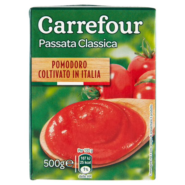 Image of Carrefour Passata Classica brick 500 g 1038398