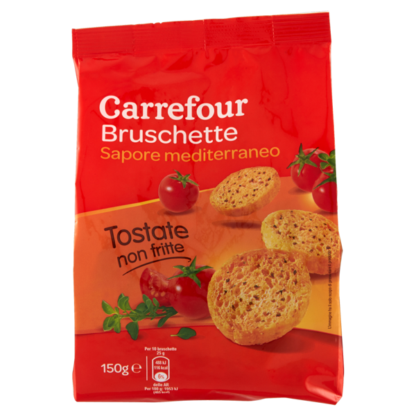 Image of Carrefour Bruschette Sapore Mediterraneo 150 g 1094600