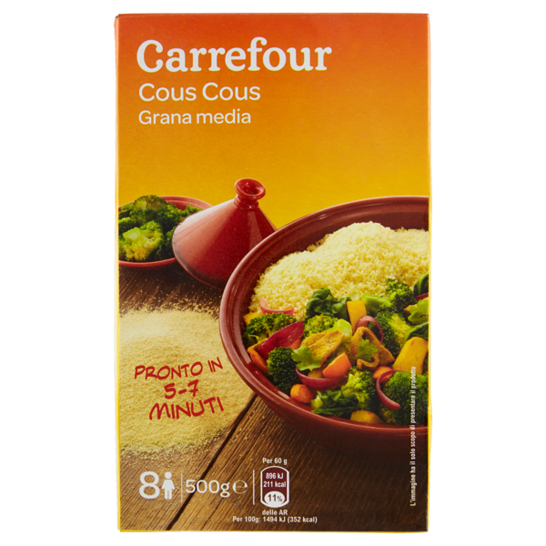 Image of Carrefour Cous Cous Grana media 500 g 1151111
