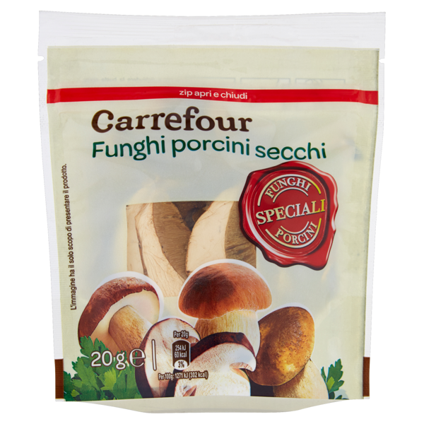 Image of Carrefour Funghi porcini secchi 20 g 1160204