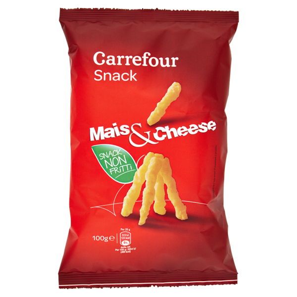Image of Carrefour Snack Mais & Cheese 100 g 1158554