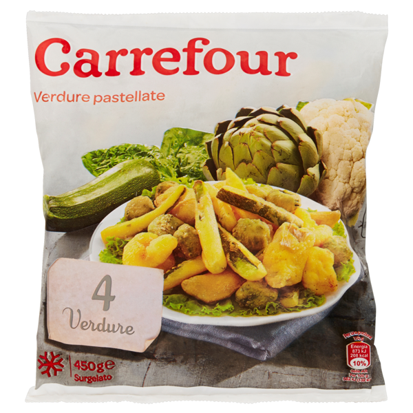Image of Carrefour Verdure pastellate Surgelato 450 g 1164051