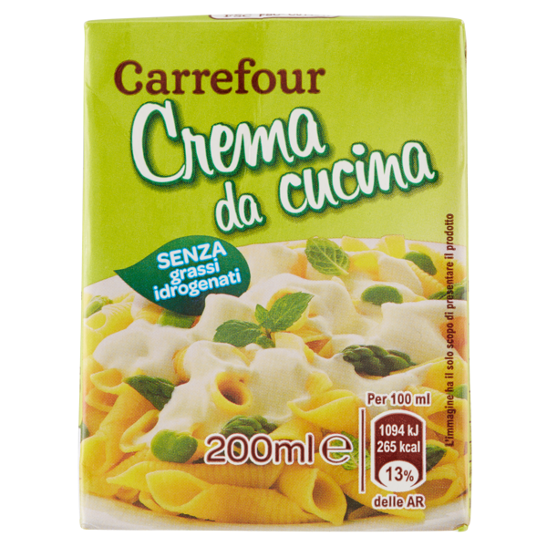 Image of Carrefour Crema da cucina 200 ml 1181411