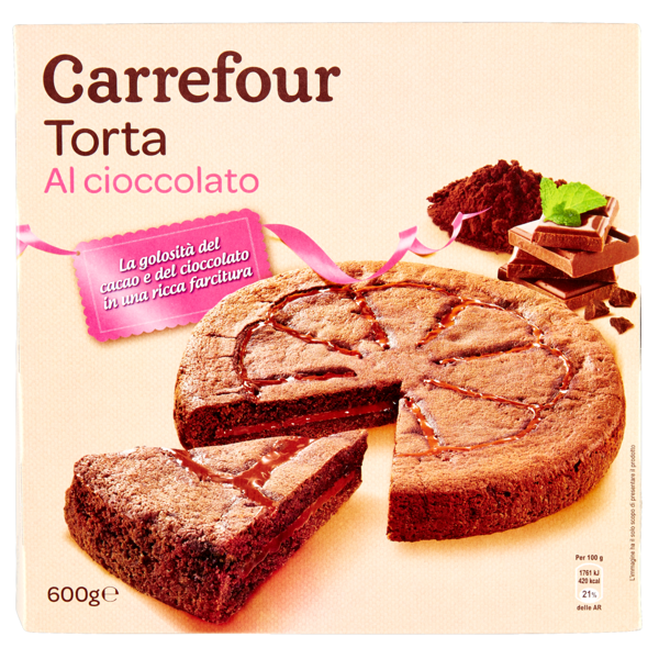 Image of Carrefour Torta al cioccolato 600 g 1285102