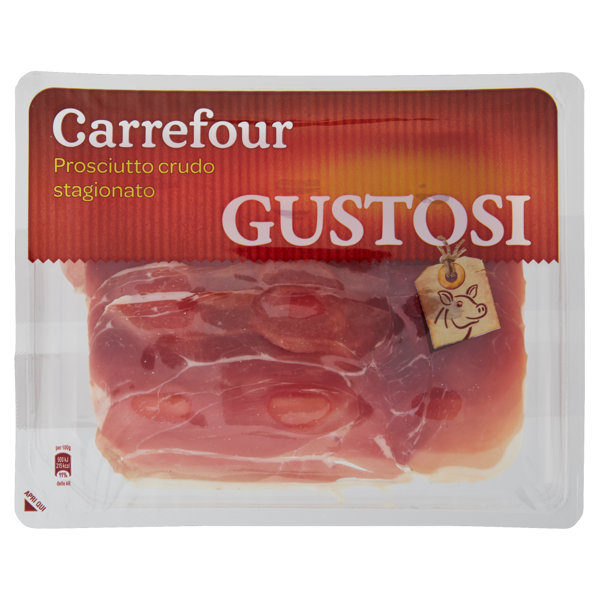 Image of Carrefour Gustosi Prosciutto crudo stagionato 120 g 1312647