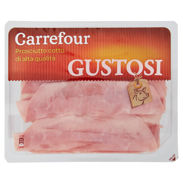 Image of Carrefour Gustosi Prosciutto cotto di alta qualità 150 g 1312651