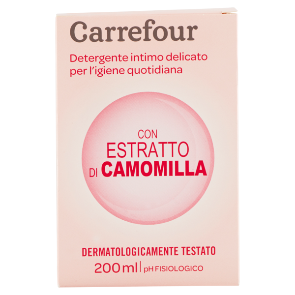 Image of Carrefour Detergente intimo delicato per l'igiene quotidiana 200 ml 1334822