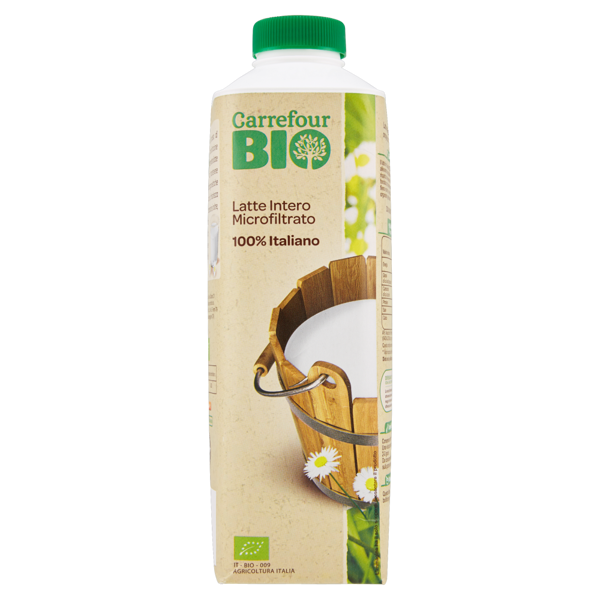 Image of Carrefour Bio Latte Intero Microfiltrato 1 L 1426866
