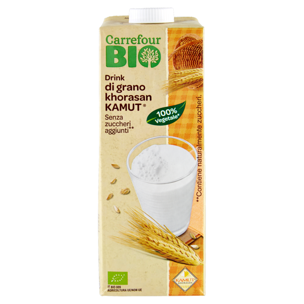 Image of Carrefour Bio Drink di grano khorasan Kamut 1 L 1466862