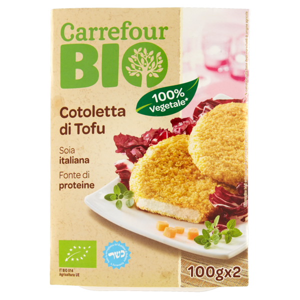 Image of Carrefour Bio Cotoletta di Tofu 2 x 100 g 1474968