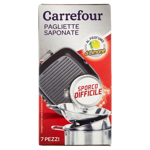 Image of Carrefour Pagliette Saponate 7 pezzi 1506680