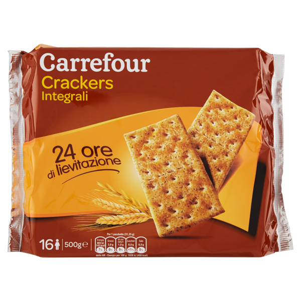 Image of Carrefour Crackers Integrali 500 g 1544147