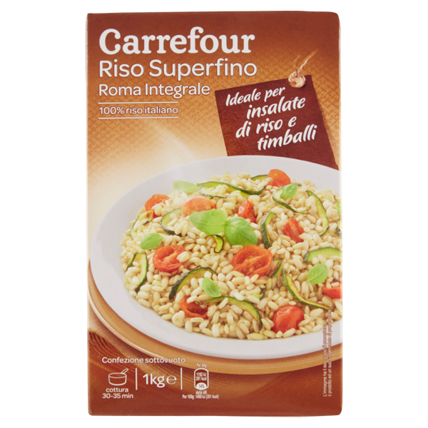 Image of Carrefour Riso Superfino Roma Integrale 1 kg 1604869