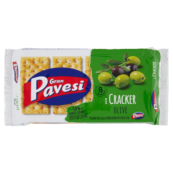 Image of Gran Pavesi i Cracker Olive 8 x 31,25 g 778282