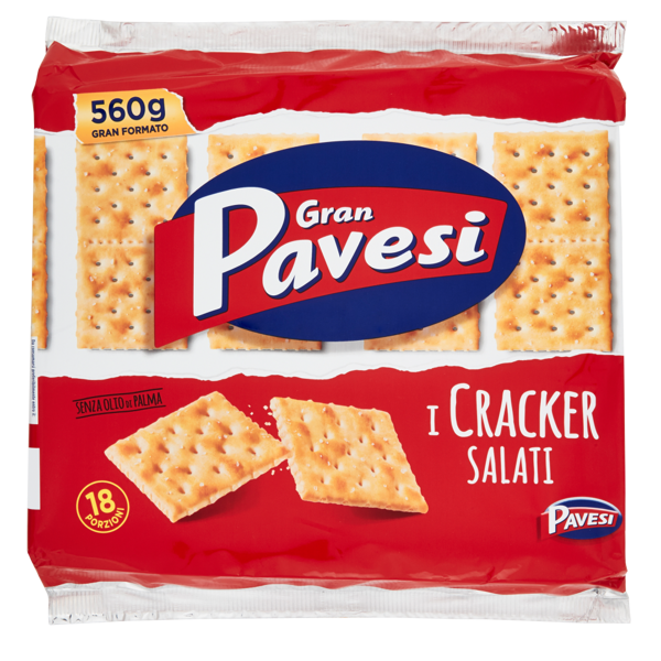 Image of Gran Pavesi i Cracker Salati 560 g 539517