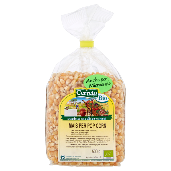 Image of Cerreto Bio Mais per Pop Corn 500 g 820168
