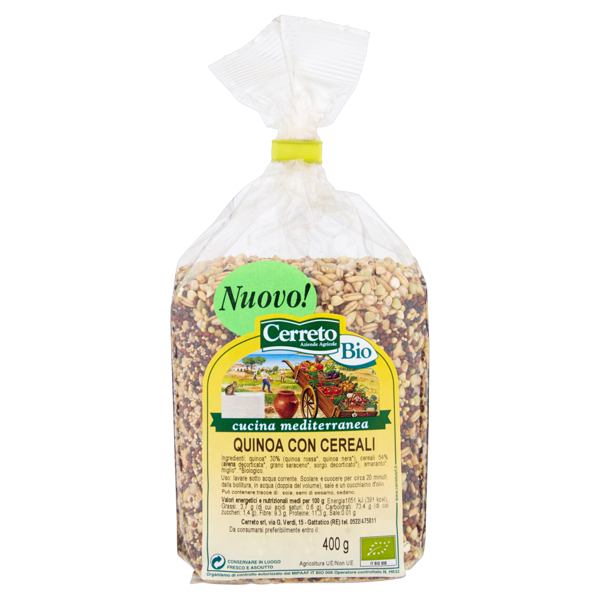 Image of Cerreto Bio Quinoa con Cereali 400 g 1552549