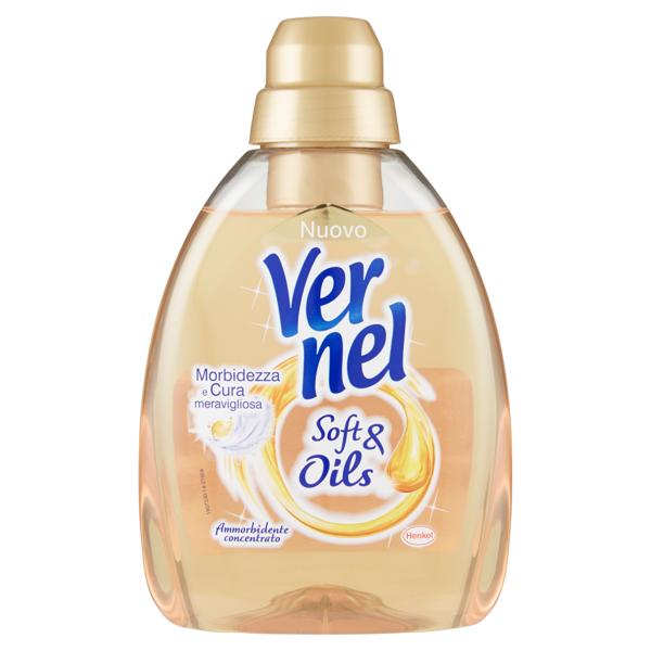 Image of Vernel Soft&Oils ammorbidente concentrato oro 750 ml 1511360