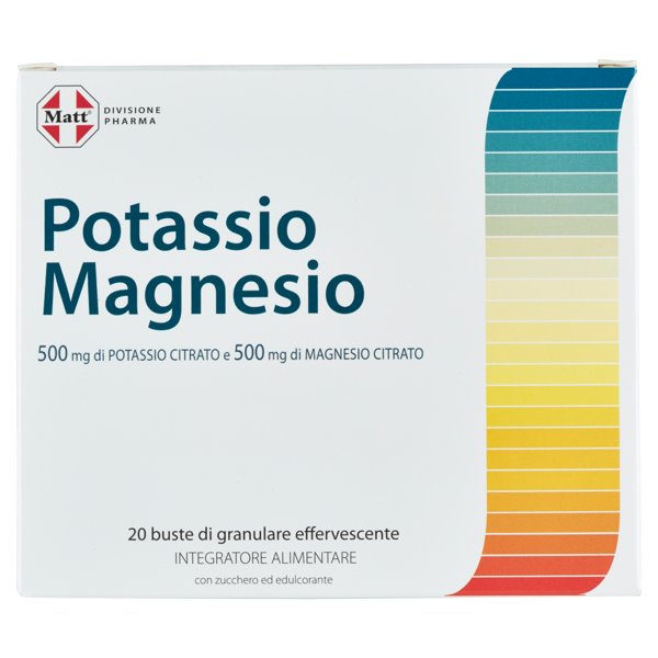 Image of Matt Divisione Pharma Potassio Magnesio 20 buste 200 g 1155502
